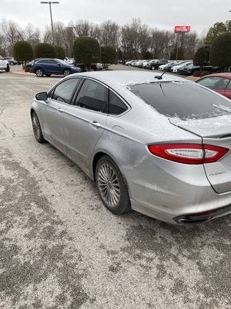 2015 Ford Fusion Titanium sedan Silver - - by dealer for sale in ROGERS, AR – photo 4