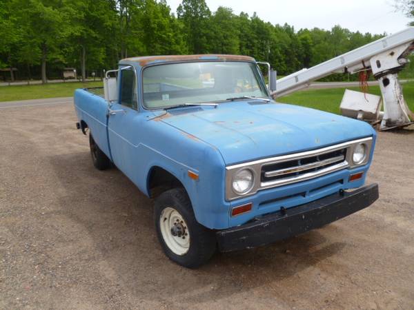 1970 INTERNATIONAL IH TRUCK PICK UP 4X4 V8 MANUAL TRANS RUNS DRIVES for sale in Westboro, WI – photo 2