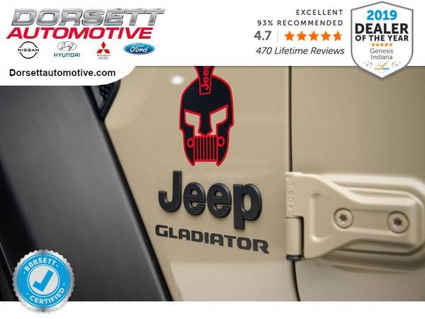 2020 Jeep Gladiator pickup Gobi Clearcoat - cars & trucks - by... for sale in Terre Haute, IN – photo 13