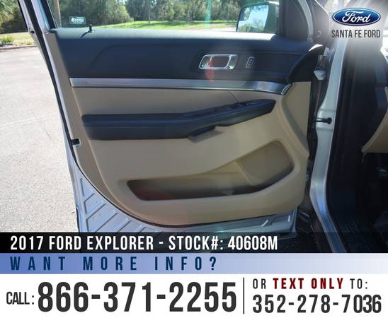 17 Ford Explorer 3rd Row, Bluetooth, Backup Camera, SiriusXM for sale in Alachua, FL – photo 12