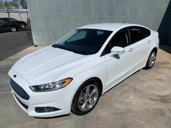 2015 *Ford* *Fusion* *4dr Sedan SE FWD* White - cars & trucks - by... for sale in Scottsdale, AZ – photo 3