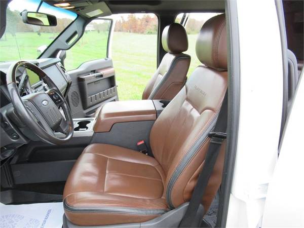 2015 FORD F250 SUPER DUTY PLATINUM, White APPLY ONLINE->... for sale in Summerfield, VA – photo 5