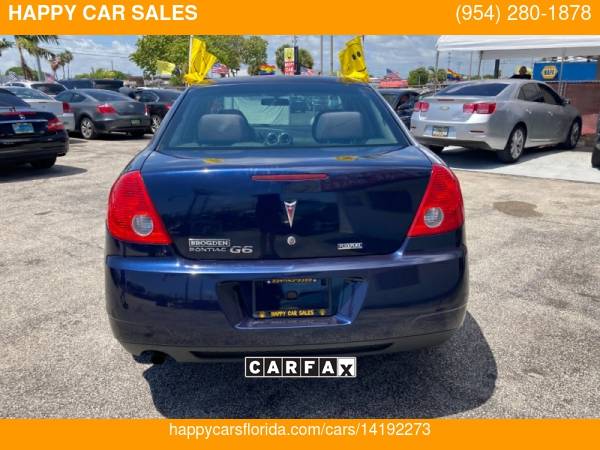 2010 Pontiac G6 4dr Sdn w/1SC - - by dealer - vehicle for sale in Fort Lauderdale, FL – photo 4