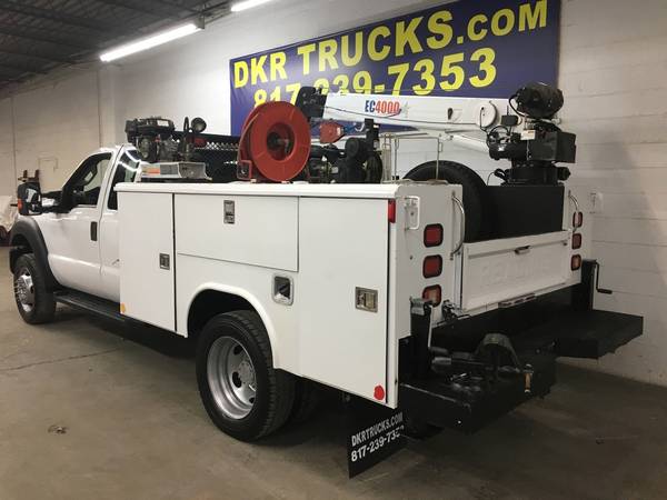 2014 Ford F-450 Super Cab 4X4 V10 Utility Bed Service Body W/Crane for sale in Other, AL – photo 6