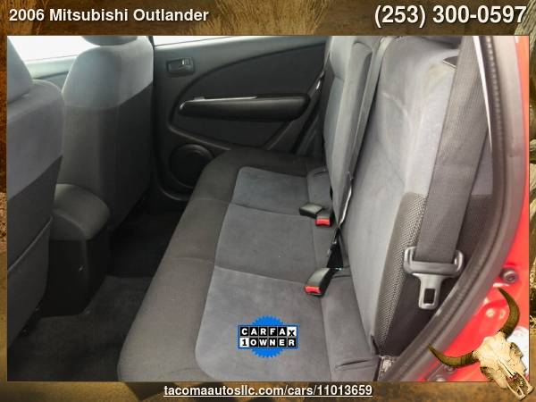 2006 Mitsubishi Outlander LS 4dr SUV wAutomatic - - by for sale in Tacoma, WA – photo 14