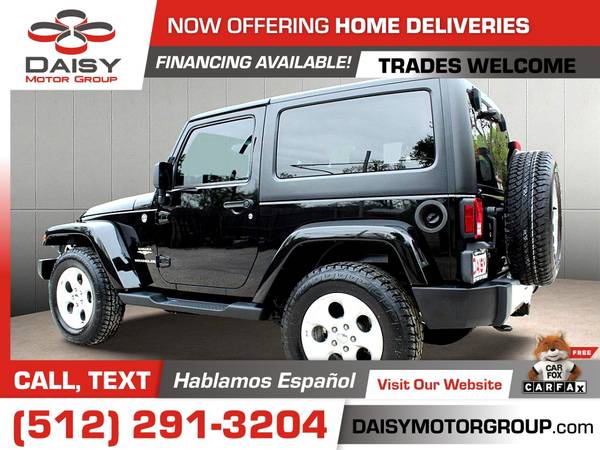 2013 Jeep Wrangler 2dr 2 dr 2-dr Sahara for only 527/mo! - cars & for sale in Round Rock, TX – photo 8