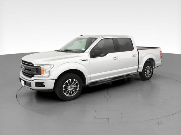 2019 Ford F150 SuperCrew Cab XLT Pickup 4D 6 1/2 ft pickup Silver -... for sale in Greenville, NC – photo 3