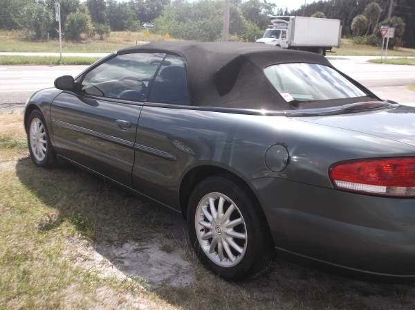 2003 Chrysler Sebring LXI Convertible (LOW MILES) for sale in Fort Pierce, FL – photo 4