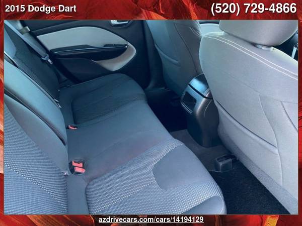 2015 Dodge Dart SXT 4dr Sedan ARIZONA DRIVE FREE MAINTENANCE FOR 2 for sale in Tucson, AZ – photo 12