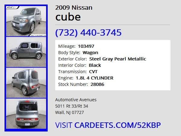 2009 Nissan cube, Steel Gray Pearl Metallic - - by for sale in Wall, NJ – photo 22