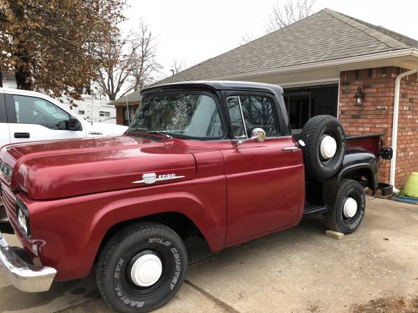 1959 Ford F-100 - cars & trucks - by owner - vehicle automotive sale for sale in Broken Arrow, OK – photo 3