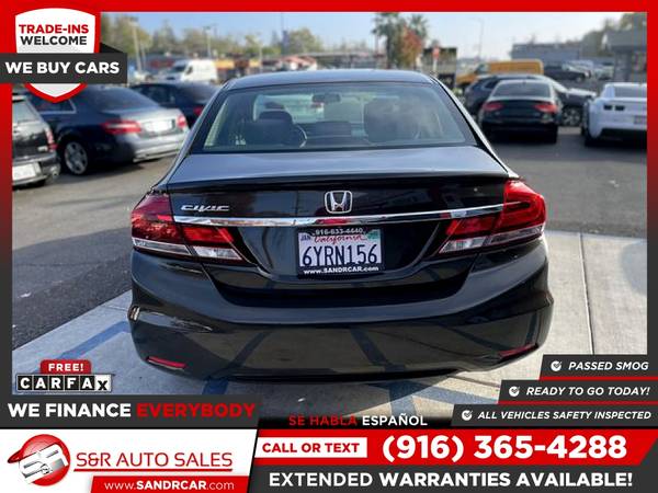 2013 Honda Civic LX Sedan 4D 4 D 4-D PRICED TO SELL! for sale in Sacramento , CA – photo 6