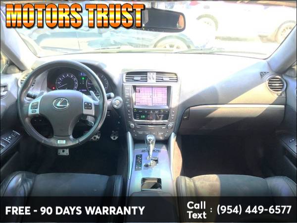 2011 Lexus IS 250 4dr Sport Sdn Auto RWD 90 Days Car Warranty for sale in Miami, FL – photo 22