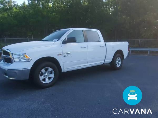 2020 Ram 1500 Classic Crew Cab SLT Pickup 4D 6 1/3 ft pickup White -... for sale in Myrtle Beach, SC – photo 3