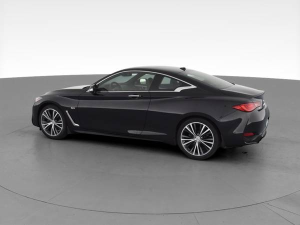 2018 INFINITI Q60 3.0t Luxe Coupe 2D coupe Black - FINANCE ONLINE -... for sale in Washington, District Of Columbia – photo 6
