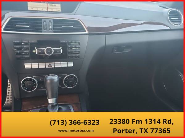 2013 Mercedes-Benz C-Class - Financing Available! - cars & trucks -... for sale in Porter, TX – photo 8