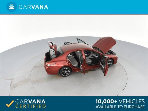 2018 Toyota Camry SE Sedan 4D sedan Red - FINANCE ONLINE for sale in Chicago, IL – photo 14