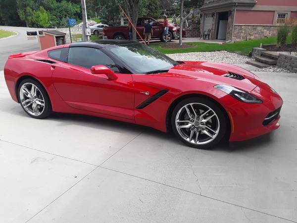2016 Corvette Stingray, Red, Excellent Cond for sale in Pelican Rapids, MN – photo 5