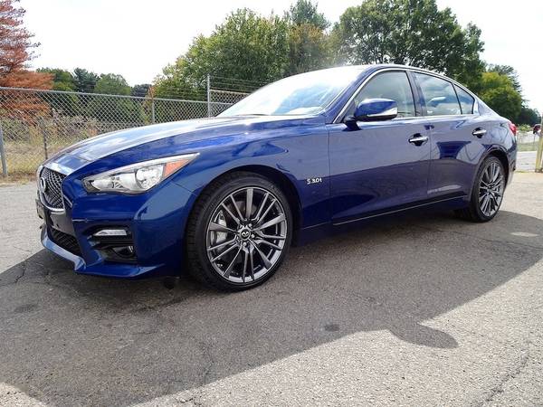 INFINITI Q50 Red Sport 400 Bluetooth Sunroof Read 9525.00 for sale in eastern NC, NC – photo 7