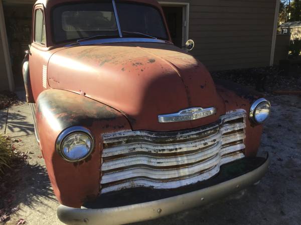 1953 Chevy 3100 three-window pickup for sale in Powder Springs, GA – photo 3