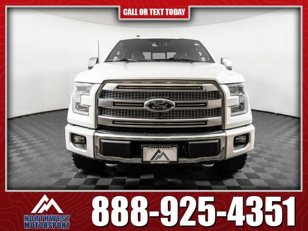 2016 Ford F-150 Platinum 4x4 - - by dealer - vehicle for sale in Boise, UT – photo 9