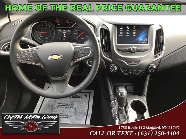 Gray 2017 Chevrolet Cruze TRIM only 25, 424 miles - Long Island for sale in Medford, NY – photo 14