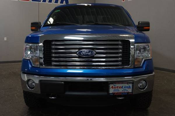 2011 Ford F150 SuperCrew Cab, XLT Pickup 4D 5 1/2 ft - Blue for sale in Bartonville, IL – photo 9