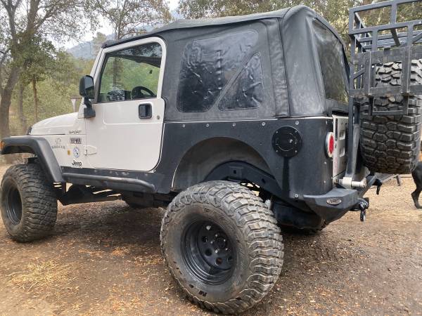 2003 Jeep Wrangler TJ-Sport - cars & trucks - by owner - vehicle... for sale in Parlier, CA – photo 4