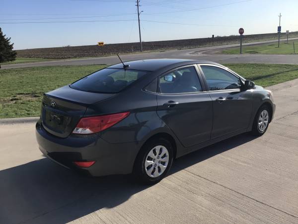 Gray 2016 Hyundai Accent SE (75, 000 miles) - - by for sale in Dallas Center, IA – photo 5