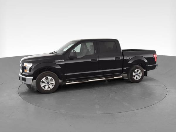2017 Ford F150 SuperCrew Cab XLT Pickup 4D 5 1/2 ft pickup Black - -... for sale in Chaska, MN – photo 4