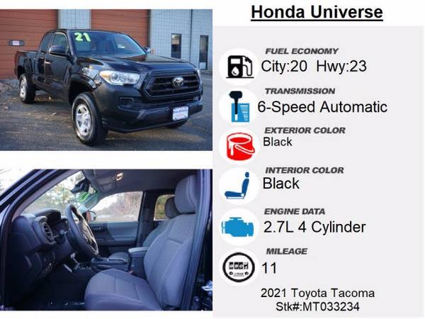 2021 Toyota Tacoma 2WD SR pickup Black - - by dealer for sale in Lakewood, NJ – photo 6