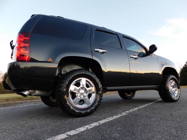 LIFTED 13 CHEVY TAHOE LTZ 4X4 LEATHER *SUNROOF* NEW 33'S* 94K... for sale in KERNERSVILLE, NC – photo 4