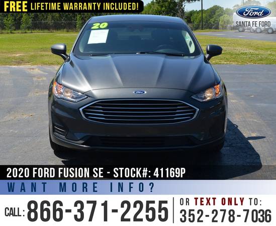 2020 Ford Fusion SE Ecoboost - Touchscreen - Cruise Control for sale in Alachua, FL – photo 2