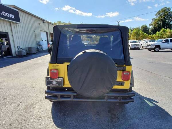 2006 JEEP WRANGLER X---2 DR---4WD--129K MILES-- YELLOW - cars &... for sale in Lenoir, SC – photo 5