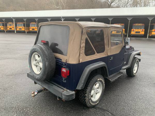 2000 Jeep Wrangler TJ - cars & trucks - by owner - vehicle... for sale in Burnham, PA – photo 2
