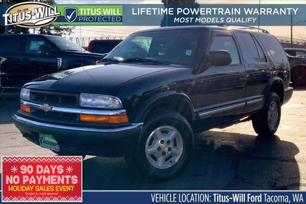 2001 Chevrolet Blazer 4x4 4WD Chevy LS SUV - cars & trucks - by... for sale in Tacoma, WA – photo 11