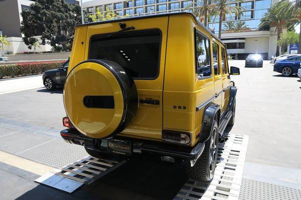 2016 Mercedes Benz G63 Solarbeam Yellow Very Rare Must See - cars & for sale in Costa Mesa, CA – photo 7