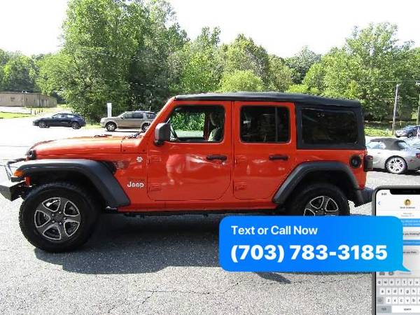 2018 JEEP WRANGLER UNLIMITED Sport S ~ WE FINANCE BAD CREDIT for sale in Stafford, VA – photo 8