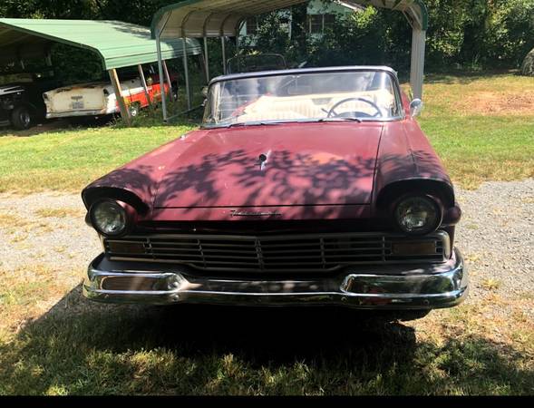 1957 Ford convertible . Price Reduced - cars & trucks - by owner -... for sale in Winston Salem, NC – photo 4