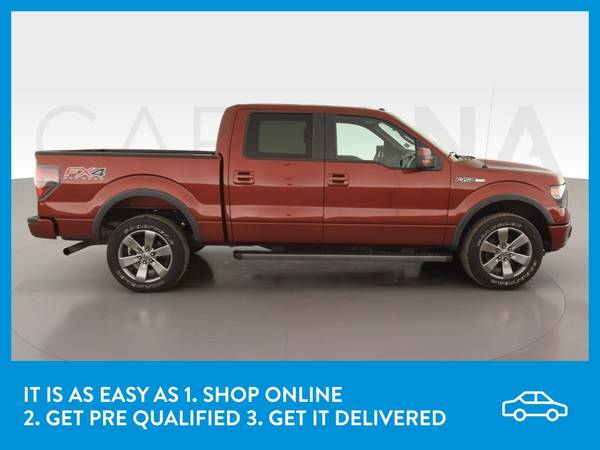 2014 Ford F150 SuperCrew Cab FX4 Pickup 4D 5 1/2 ft pickup Orange for sale in Wausau, WI – photo 10