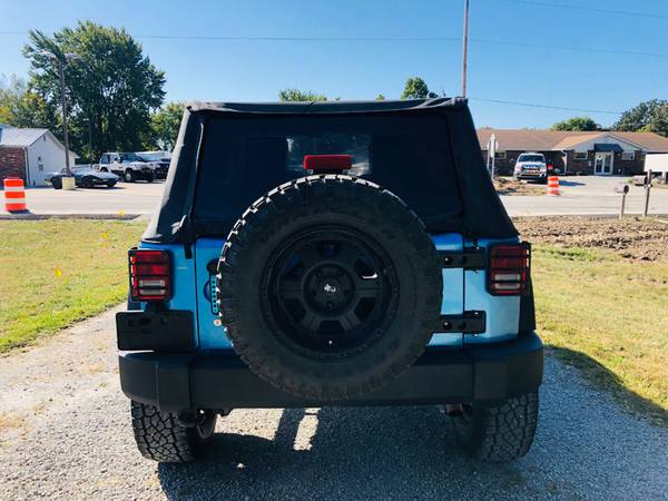 2010 *Jeep* *Wrangler* *4WD 2dr Sport* BLUE for sale in Cicero, IN – photo 9