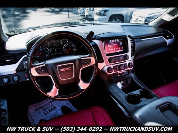 2017 GMC Yukon XL - AWD - Red Leather - Third Row Seating - Heated for sale in Milwaukie, OR – photo 21