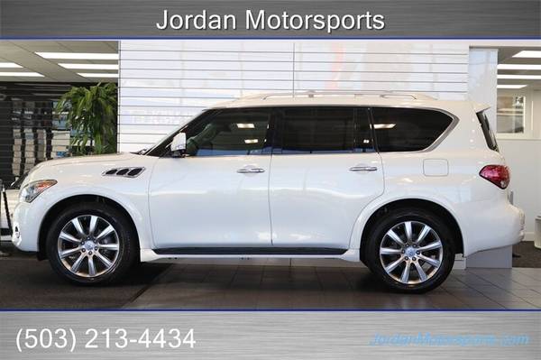 2011 INFINITI QX56 1-OWNER TOURING-THEATRE-PKG 22WHEELS DVD 2012 2013 for sale in Portland, OR – photo 2