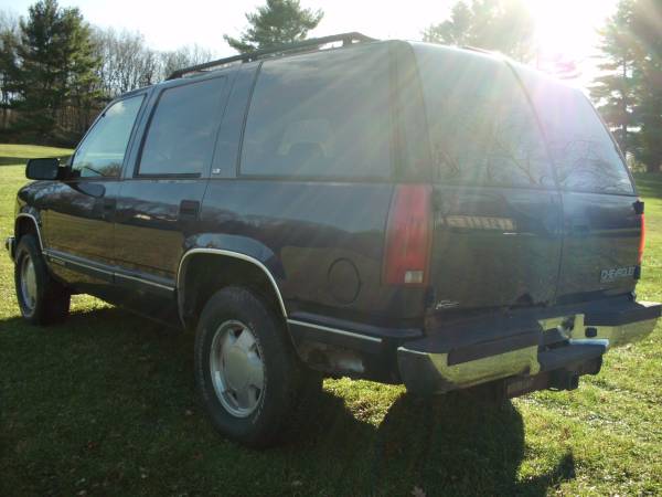 1999 Chevrolet Tahoe - cars & trucks - by owner - vehicle automotive... for sale in Verbank NY, NY – photo 4