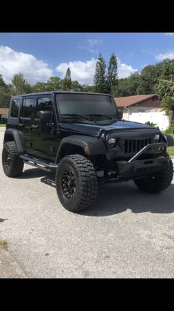 2007 Lifted jeep wrangler four-wheel-drive - cars & trucks - by... for sale in New Port Richey , FL – photo 2