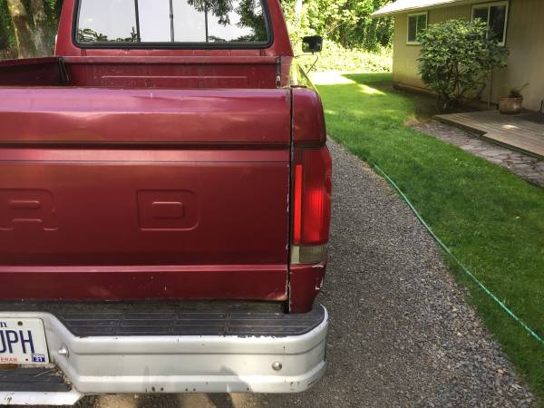 90 Ford F-250 4x4 V8 5 0 low 100, 000 original miles for sale in West Linn, OR – photo 3