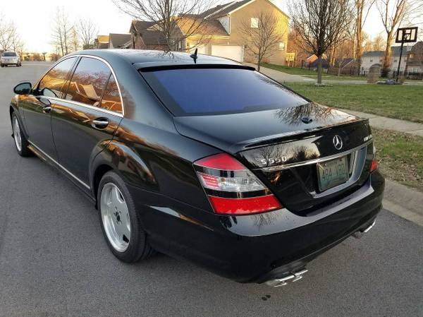 2007 Mercedes S550 AMG Package 106K miles Black with black leather for sale in Louisville, KY – photo 7
