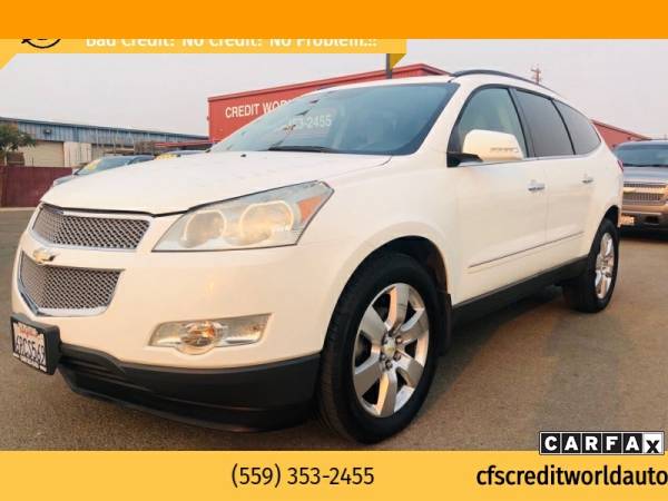 2011 Chevrolet Traverse LTZ 4dr SUV with - cars & trucks - by dealer... for sale in Fresno, CA – photo 2