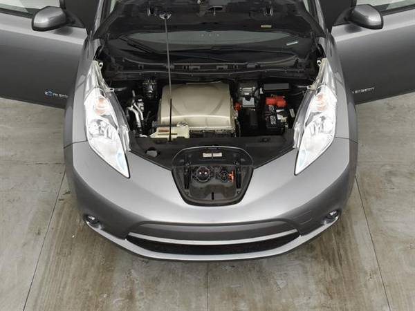 2016 Nissan LEAF SV Hatchback 4D hatchback Gray - FINANCE ONLINE for sale in Downey, CA – photo 4