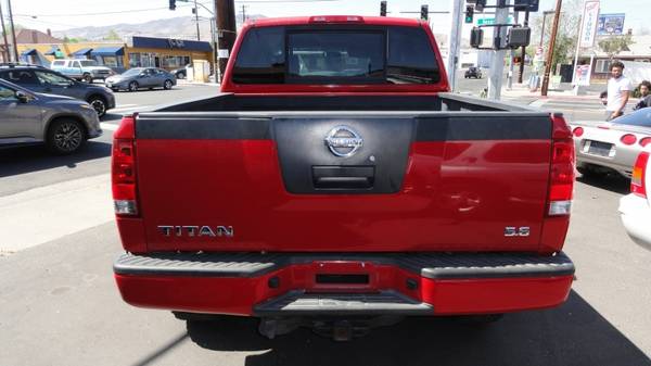2008 Nissan Titan 4WD Crew Cab XE LIFTED 127K MILES - cars & for sale in Reno, NV – photo 2